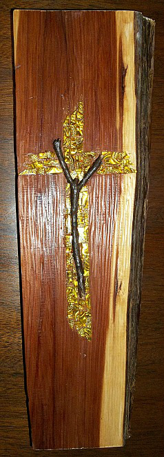 Solamere Jesus, wood carving